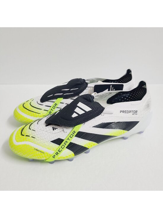 NEW Adidas Predator Elite Fold-Over Tongue AG Soccer Cleats JS0945 Size 11 White main image 7